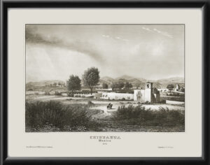 Chihuahua Mexico 1857 Published by Hermann Meyer
