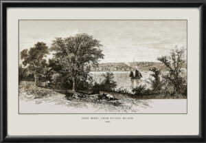 Port Perry Canada 1882 from Scugog Island by W.T. Fitler and R.M. Smart