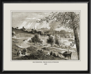 Richmond from Hollywood 1872 Harry Fenn