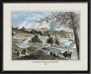 Richmond from Hollywood 1872 Harry Fenn