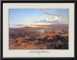 The Valley of Mexico from the Santa Isabel Mountain Range 1875