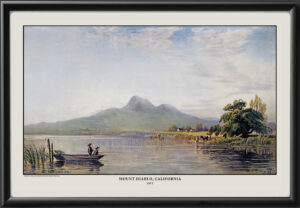 Mount Diablo CA 1872 John Ross Key in the East San Francisco Bay Area