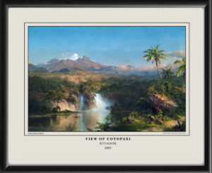 Frederic Edwin Church, Cotopaxi, 1855, oil on canvas