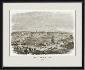 Portland ME 1859 Illustrated London News