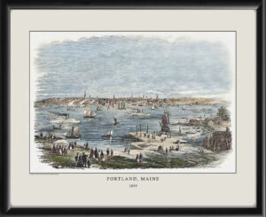 Portland ME 1859 Illustrated London News