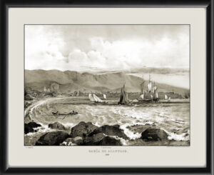 Acapulco Mexico 1836 Carl Nebel - Bahìa de Acapulco