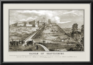 Castle of Chapultepec Mexico City 1847 Sgt. Fabian Brydolf