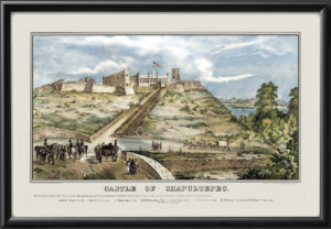 Castle of Chapultepec Mexico City 1847 Sgt. Fabian Brydolf