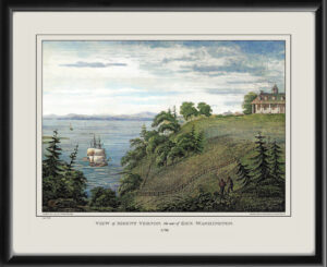 Mount Vernon VA 1798 the Seat of General Washington