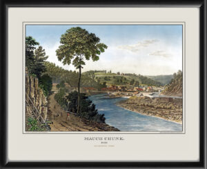 Mauch Chunk PA 1829 George Lehman