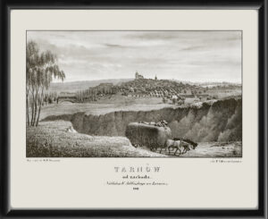 Tarnów, Poland 1846 from the West