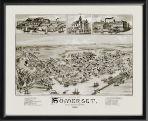 Somerset MA 1887 O.H. Bailey