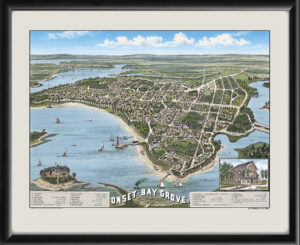 Wareham MA Onset Bay Grove 1885 Oscar W. Walker