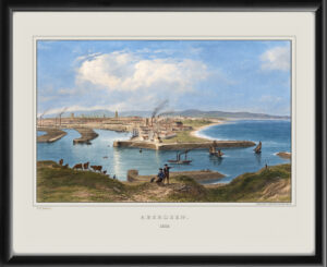 Aberdeen Scotland 1838 William Henry Bartlett
