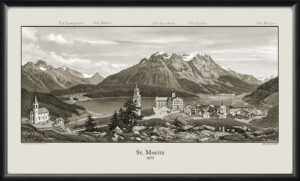 St. Moritz Switzerland 1875 Johann Heinrich Müller