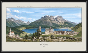 St. Moritz Switzerland 1875 Johann Heinrich Müller